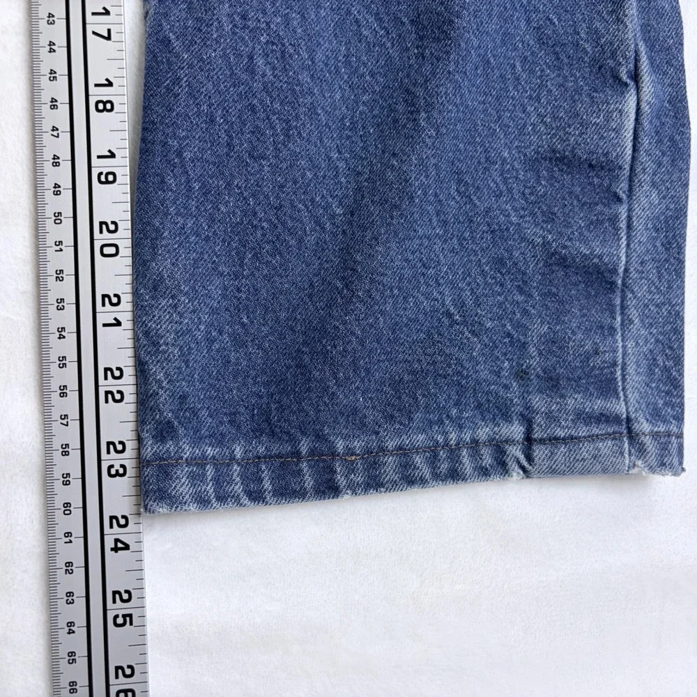 Levi's 505 Straight Fit Jeans Blue Denim 100% Cotton 40x30